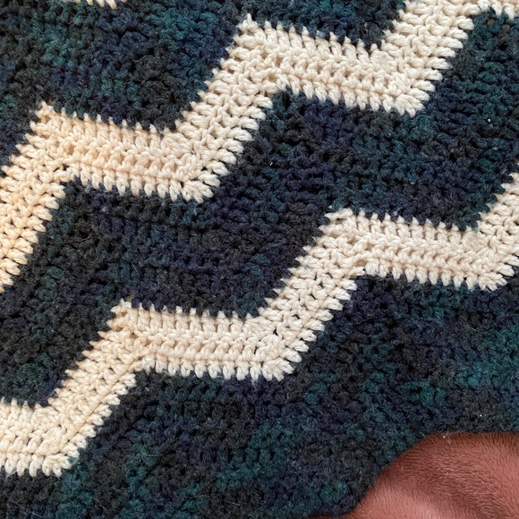 Handmade Crochet Blanket - Picture 2 of 2